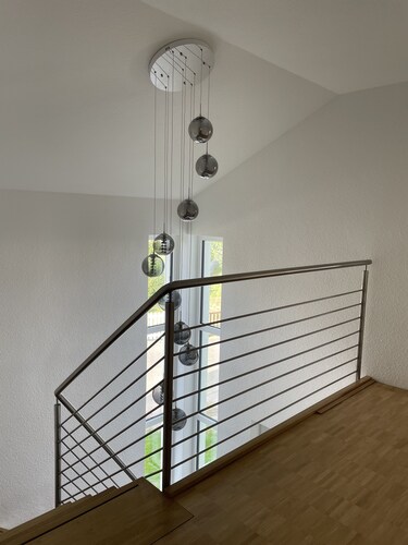 Moderne Ferienwohnung "Industrial Style" mit Terrasse + nahegelegenen Spielplatz