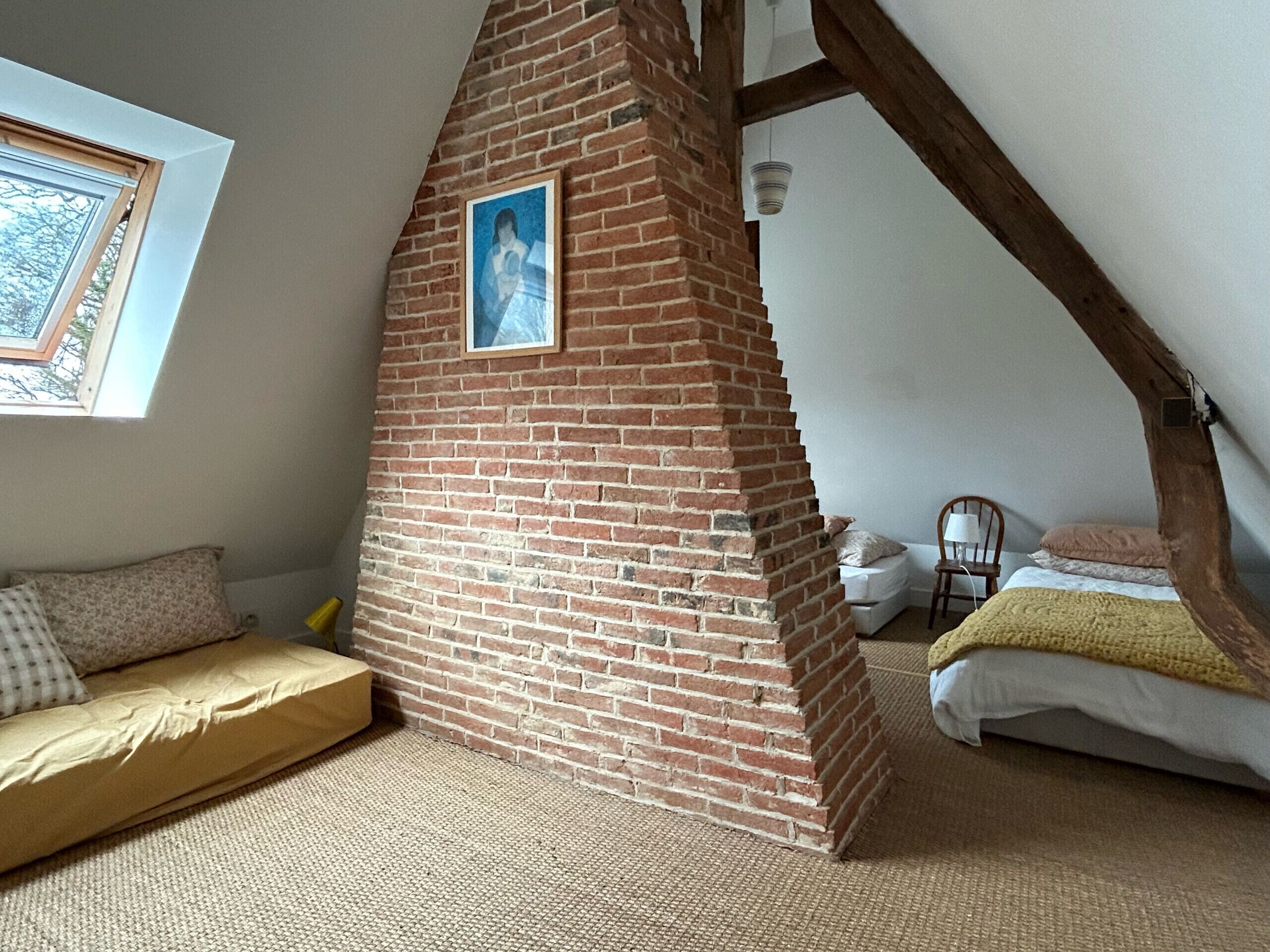 3 chambres, fer et planche à repasser, Wi-Fi gratuit