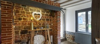 Magnificent farmhouse in a dream environment