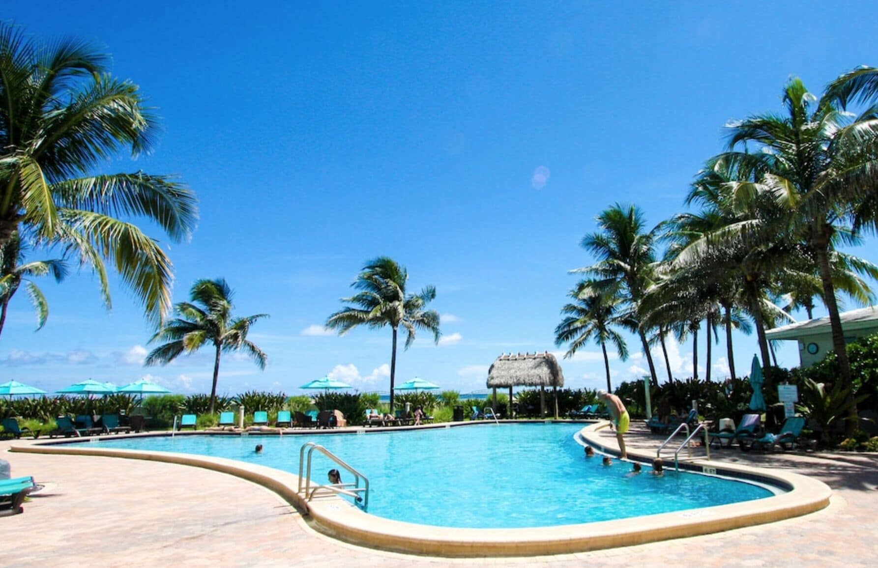 Außenpool, beheizter Pool