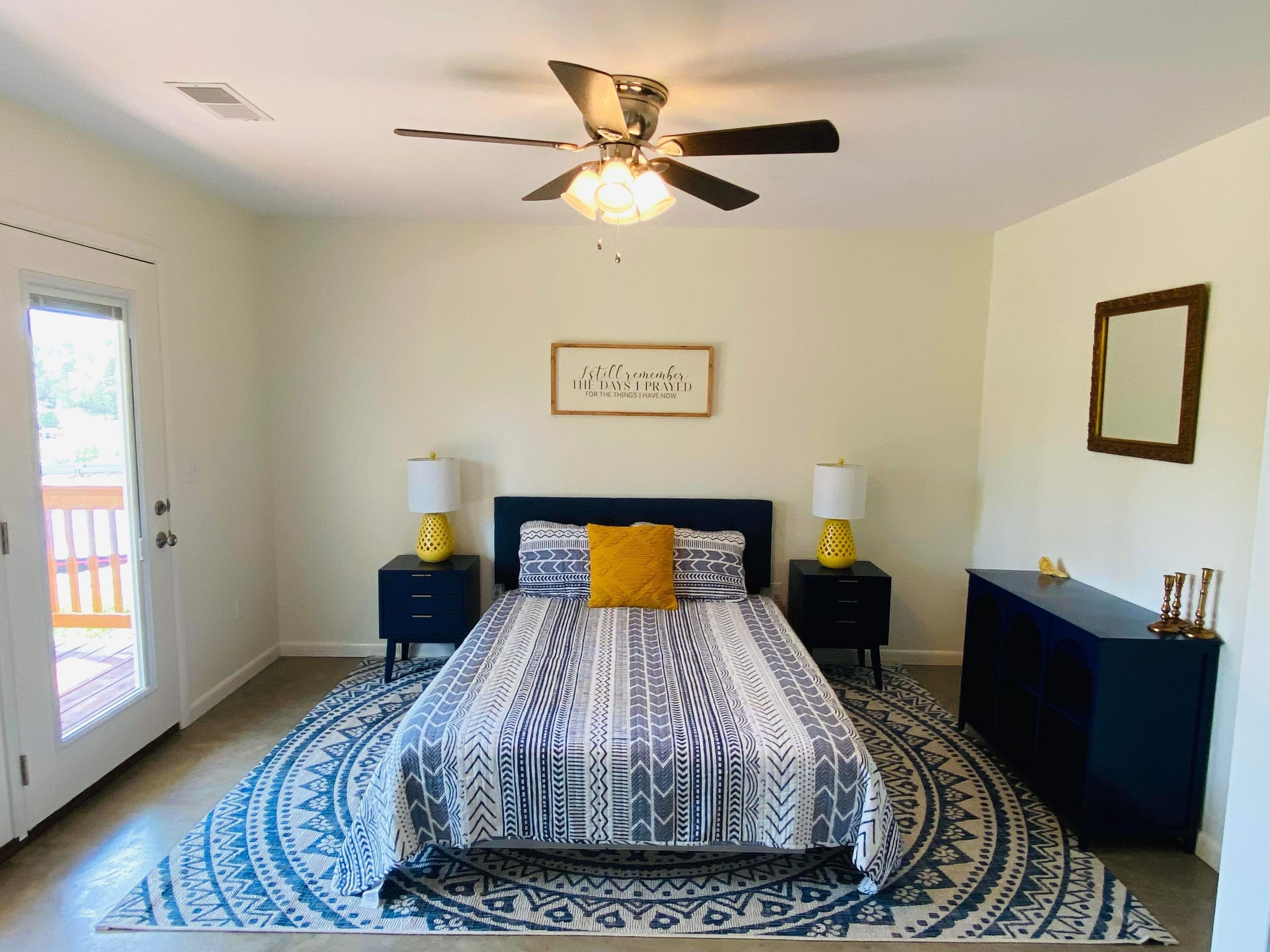 2 bedrooms, iron/ironing board, free WiFi, bed sheets