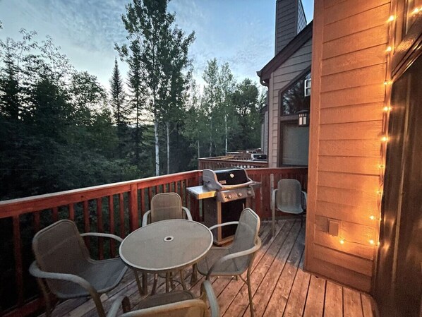 Opções para refeição ao ar livre