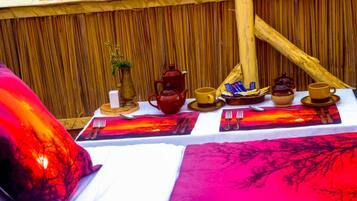 Ferienhütte | 1 Schlafzimmer, kostenloses WLAN, Bettwäsche