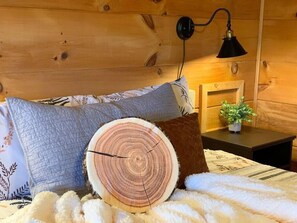 2 bedrooms, memory-foam beds, iron/ironing board, WiFi