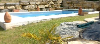 MAISON DES LAVANDES WITH PRIVATE, NOT OVERLOOKED SWIMMING POOL