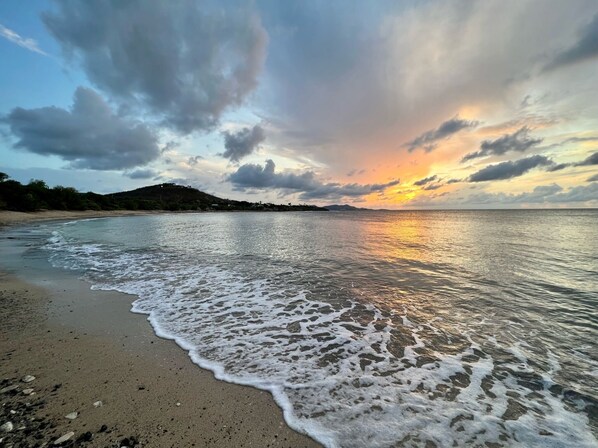 Beach nearby, beach towels
