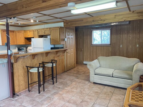 Cozy Rustic Loft Cabin at Last Mountain Lake. Pet friendly.  232 Gordon Dr