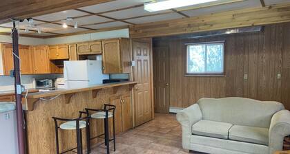 Cozy Rustic Loft Cabin at Last Mountain Lake. Pet friendly. 232 Gordon Dr
