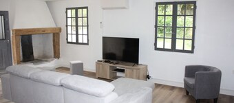 Gite in the woods with shared heated pool