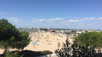 Accommodatie ligt op het strand