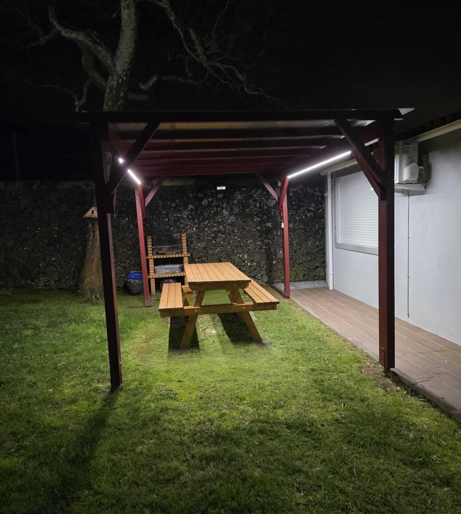 標準單棟小屋, 花園景 | 露台/庭院