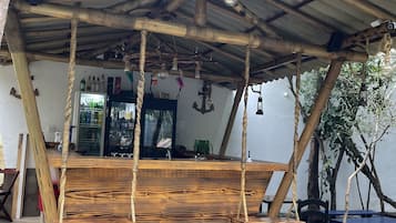 Área externa para banquete