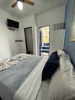 Wifi gratis y ropa de cama