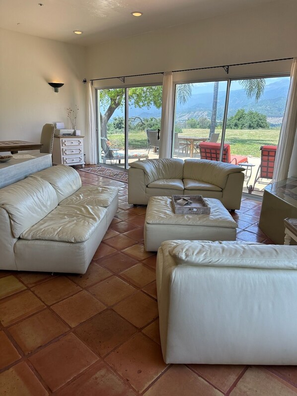 Smart TV, books, stereo, printers