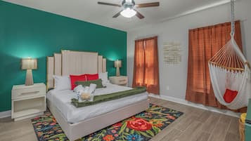 4 chambres, bureau, fer et planche à repasser, Wi-Fi gratuit