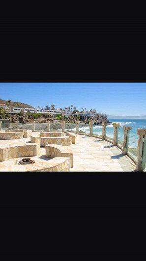 Terrace/patio - Las Olas grand Oceanfront Luxury Condominium (Calafia   Rosarito Baja California)