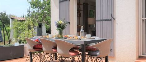 Opções para refeição ao ar livre