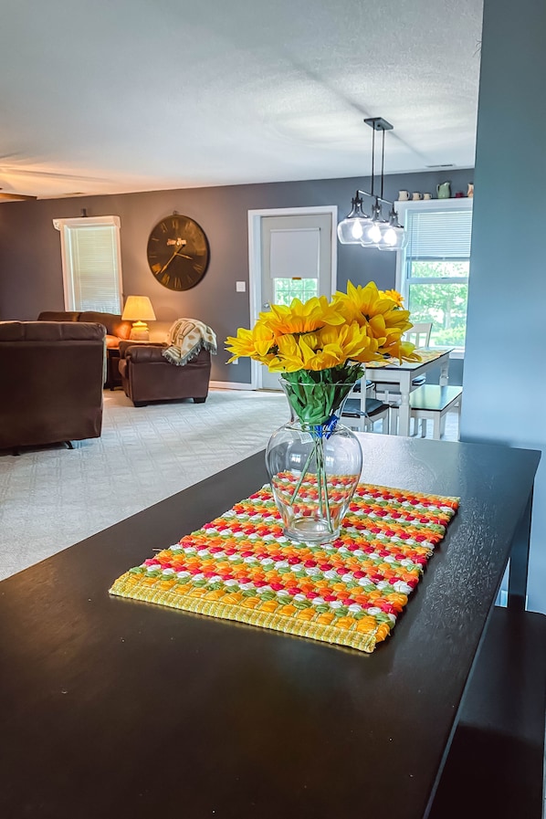 Interior - Holder House at Beautiful Mark Twain Lake. (Stoutsville)