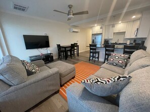 Smart TV - Ocean front brand new fully furnished holiday home (Hampton)