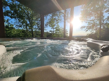 Bain à remous extérieur