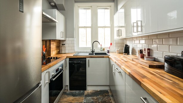 Private kitchen - A Lovely, Bright and Airy, 3-bedroom Family Home (London)