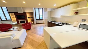 อพาร์ทเมนท์, 2 ห้องนอน, สูบบุหรี่ได้, ระเบียง | ภายใน