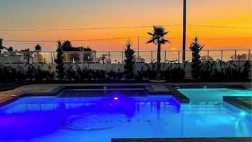 Una piscina climatizada