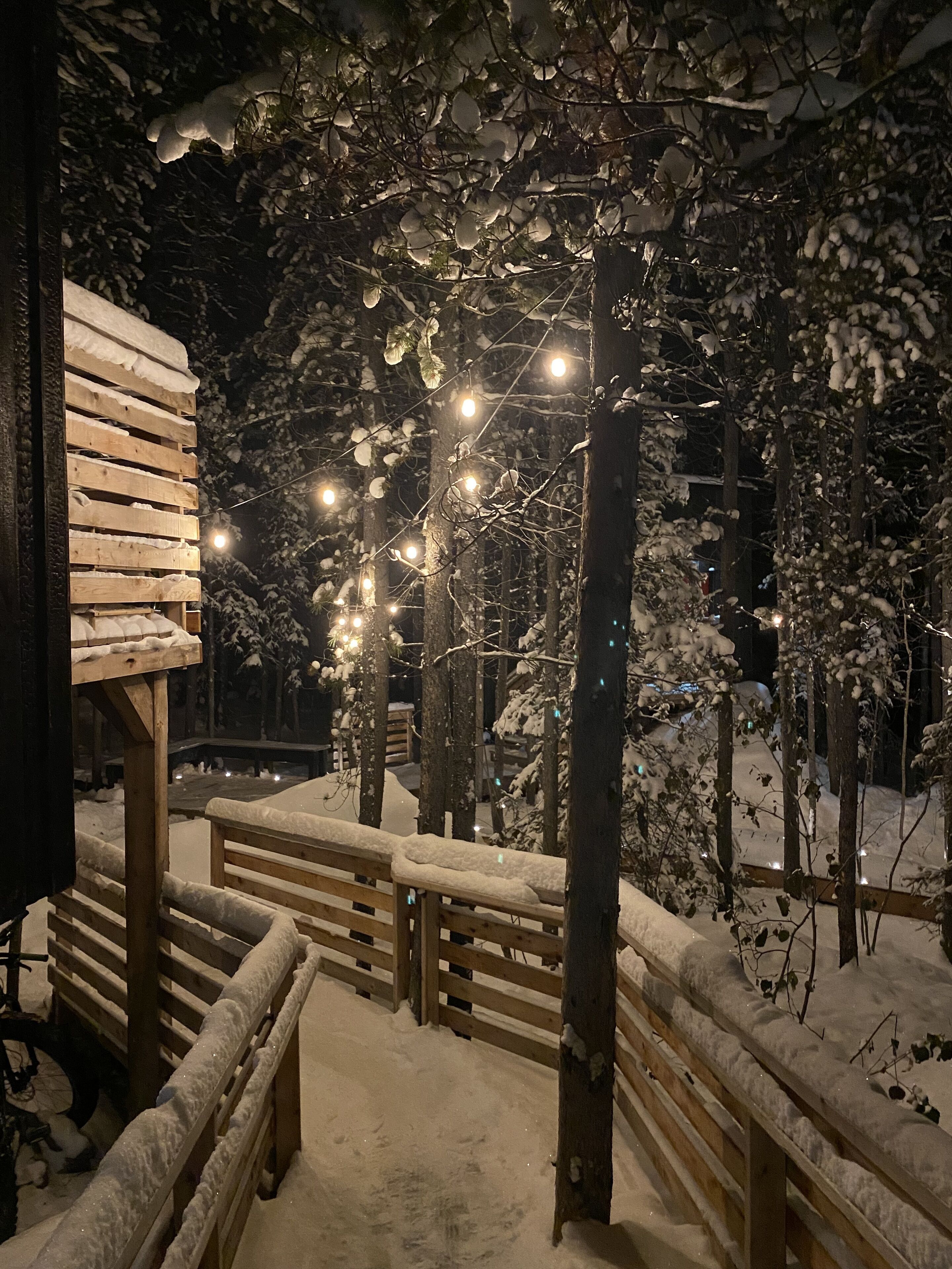 Overnattingsstedets uteområder