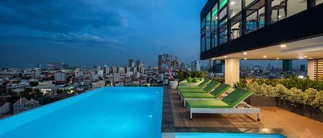 Rooftop pool