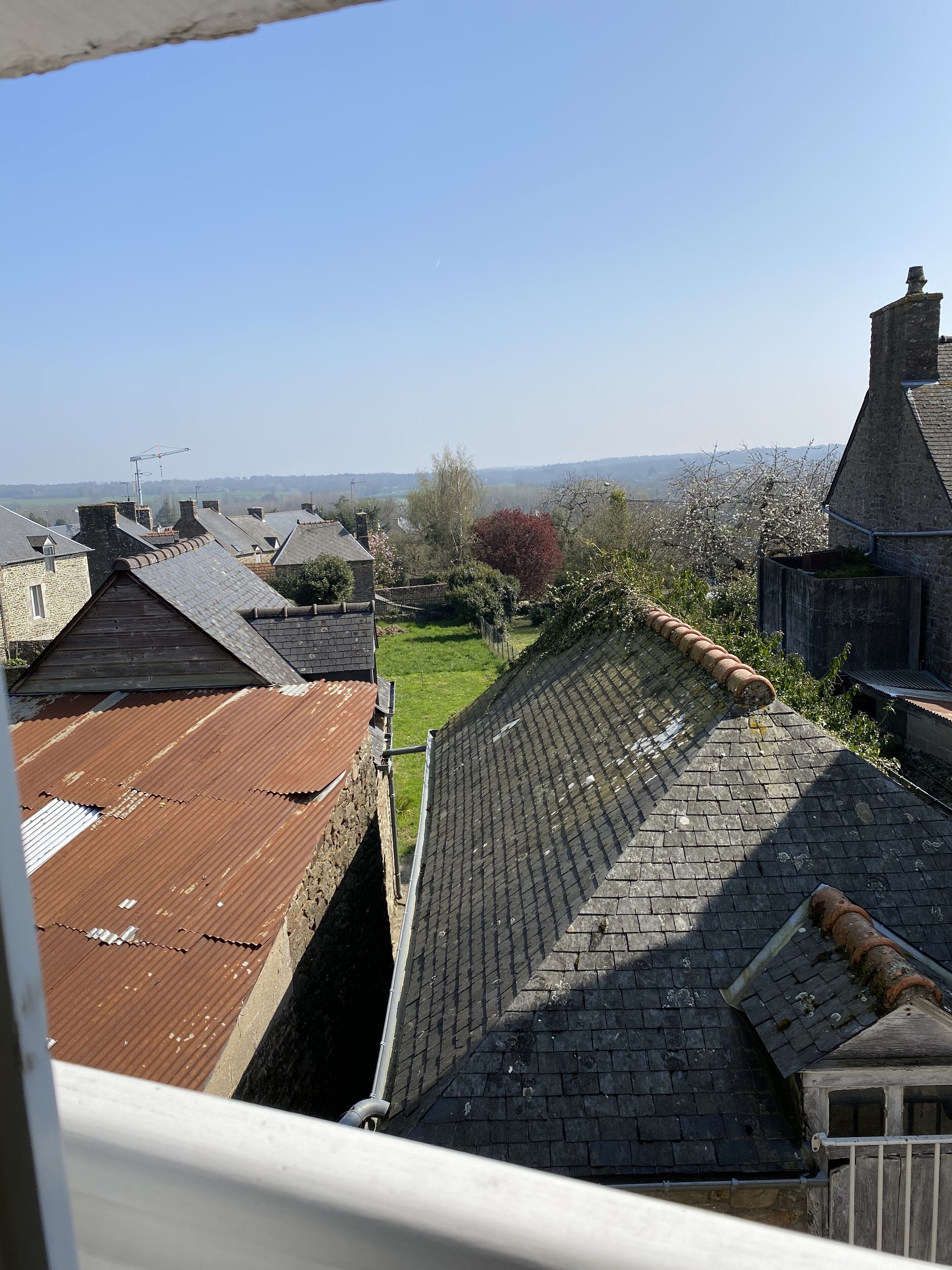 Vue depuis l’hébergement