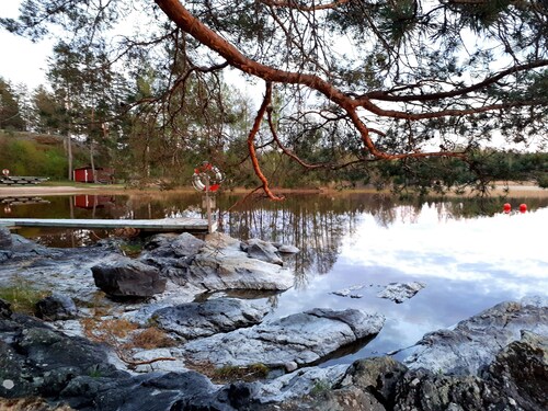 Kuscheliges Schwedenhaus in fantastischer Natur,neu renoviert, 2 Pers