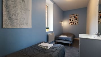 9 chambres, Wi-Fi gratuit, draps fournis