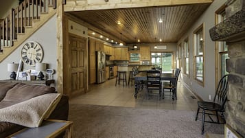 TV connectée, cheminée