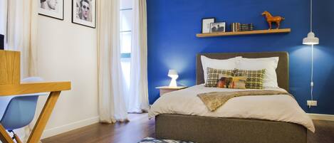 Leilighet | 1 soverom, skrivebord, strykejern/-brett og wi-fi (inkludert)