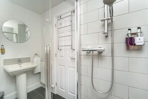 Hair dryer, towels
