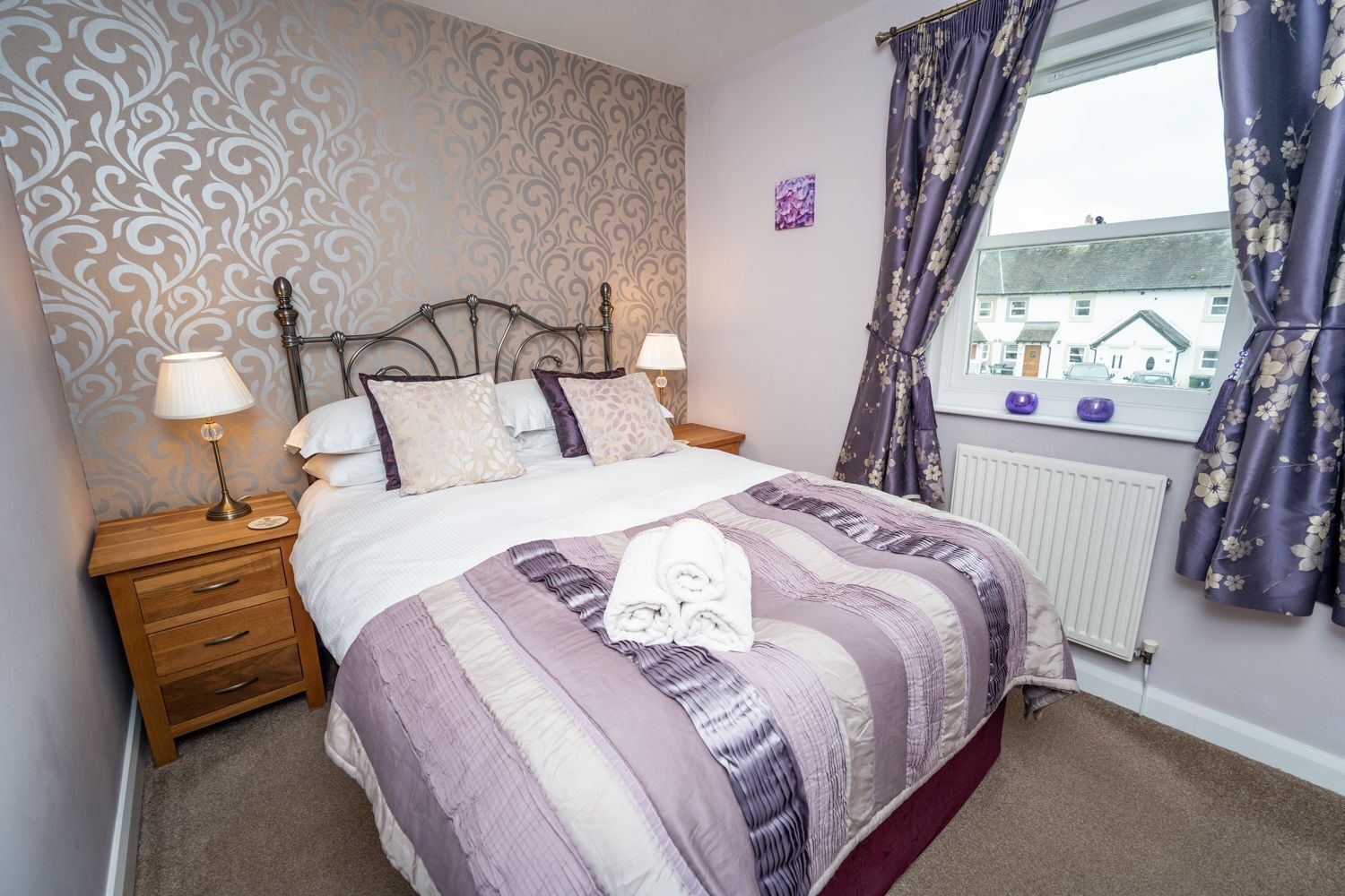 2 makuuhuonetta, silitysrauta/-lauta, ilmainen Wi-Fi, vuodevaatteet