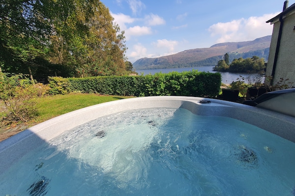 Indulge and unwind in a hot tub - available to hire