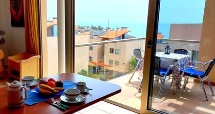 Bright apartment with large communal pool