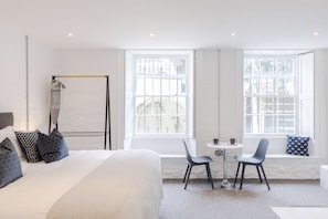 Deluxe-Apartment | 1 Schlafzimmer, Bettwäsche aus ägyptischer Baumwolle