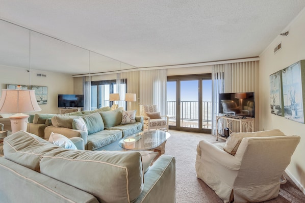 Televisión y reproductor de DVD 