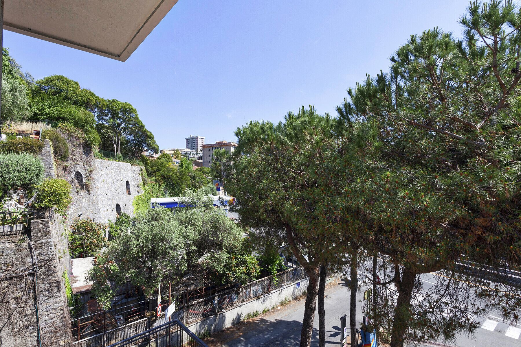 Utsikt fra overnattingsstedet