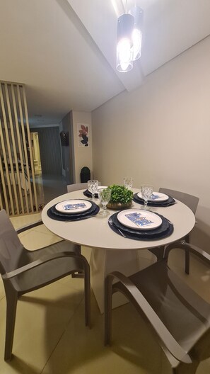 Deluxe-værelse til 4 personer | Privat køkken