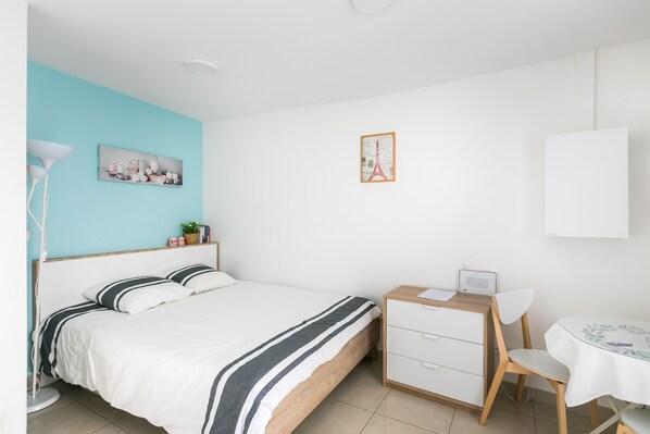 1 Schlafzimmer, Bügeleisen/Bügelbrett, kostenloses WLAN, Bettwäsche