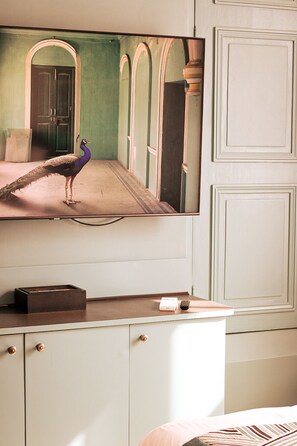 1 chambre, fer et planche à repasser, lit parapluie, Wi-Fi gratuit