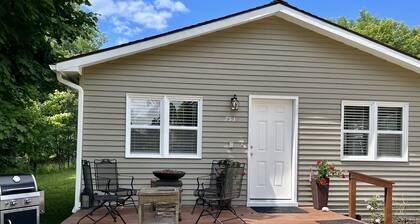 Newly remodeled home two blocks from Lake Charlevoix. 5 miles to Boyne Mt.