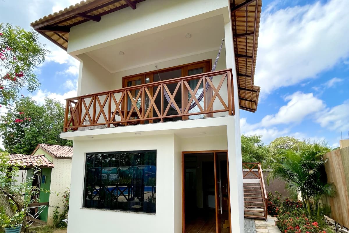 Nhà Duplex Deluxe, 2 phòng ngủ, không hút thuốc | Truy cập Internet không dây miễn phí, bộ trải giường 