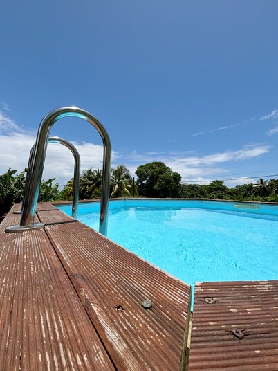 Comfortable bungalow with pool