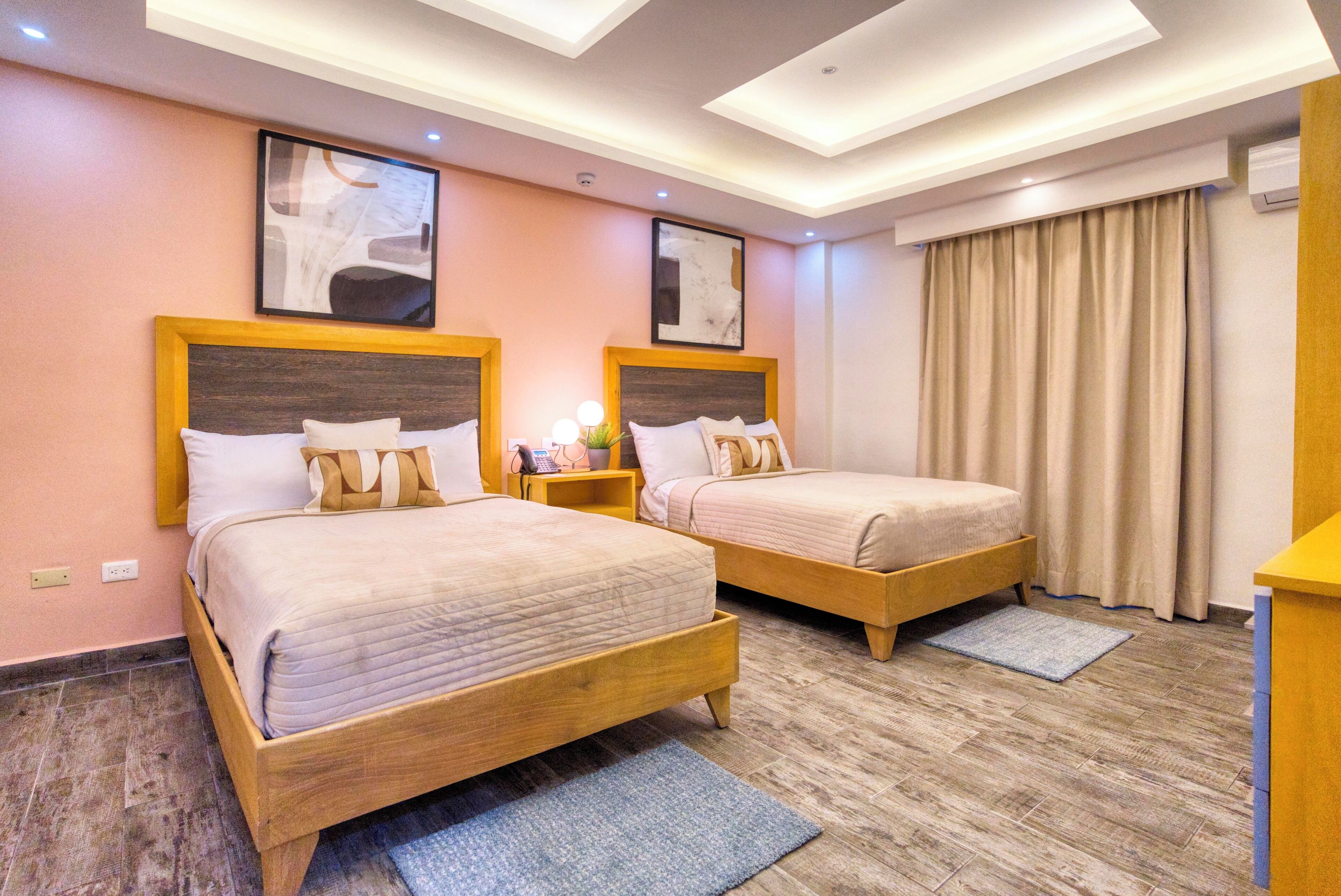 Standard Double Room | Memory foam beds, free WiFi, bed sheets