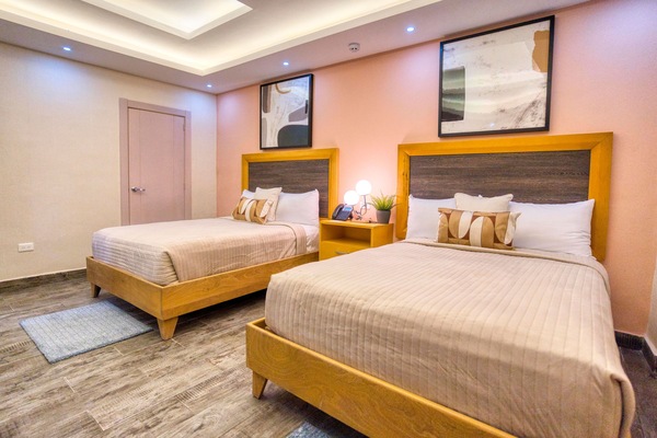 Memory foam beds, WiFi (free), bed sheets