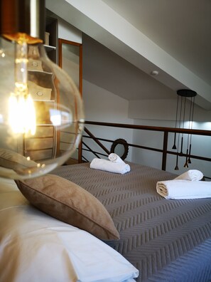 Seara Duplex Superior Apartment | Bettwäsche aus ägyptischer Baumwolle, hochwertige Bettwaren